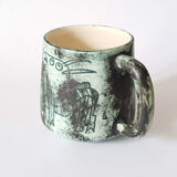 Ceramic cup by Jacques Blin