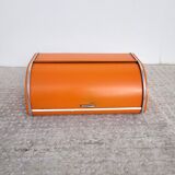 Vintage orange bread box 1970