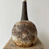 Danish mid-century ceramic table lamp base