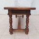 Farm table in walnut