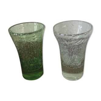 Verres gobelets Biot