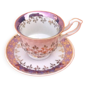 Porcelain coffee cup / saucer