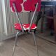 Chaise en formica imprimé Marimekko