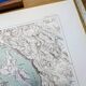 Kvarner Bay, Croatia. Original map printed in 1878.