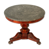 Guéridon époque restauration en acajou