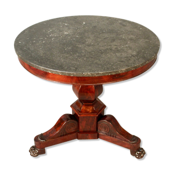 Pedestal table period Restoration In Mahogany