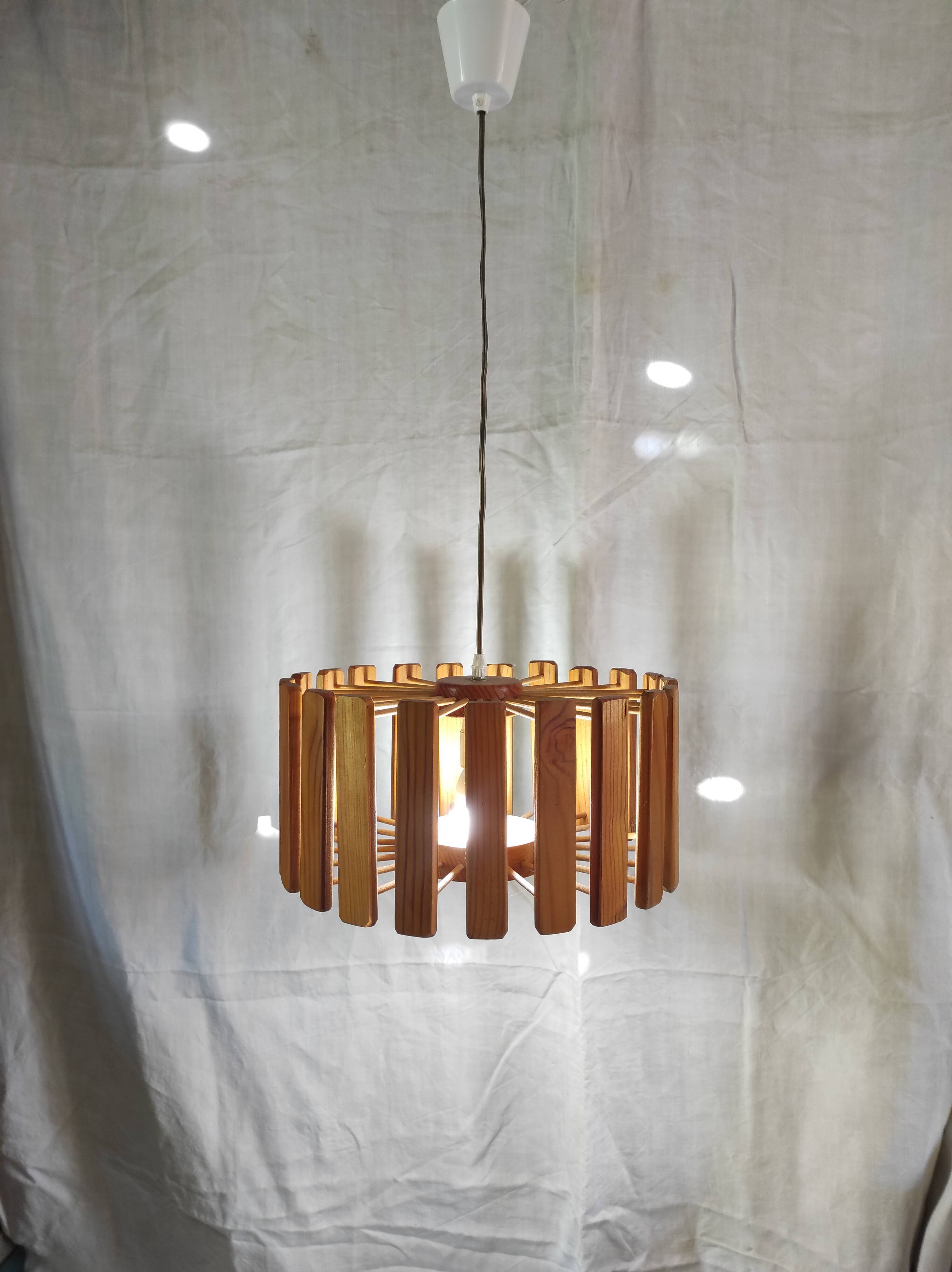 Scandinavian pendant lamp from the 60s