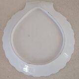 Paris porcelain shell-shaped bowl