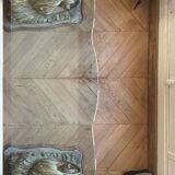 Console with venetian carved feet 19th