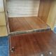 Small vintage blond wood sideboard