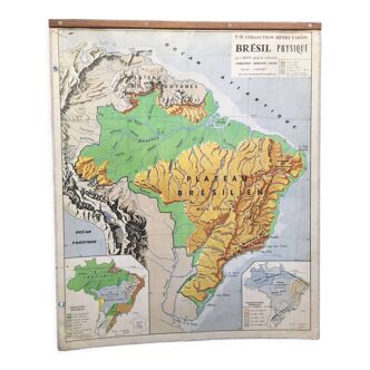 School map brazil henri varon collection
