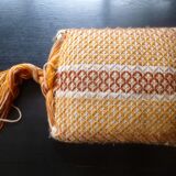 Vintage 70s knit cushion