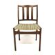 Set of 4 Scandinavian beech chairs, Sweden, 1960