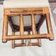 Ottoman bambou vintage