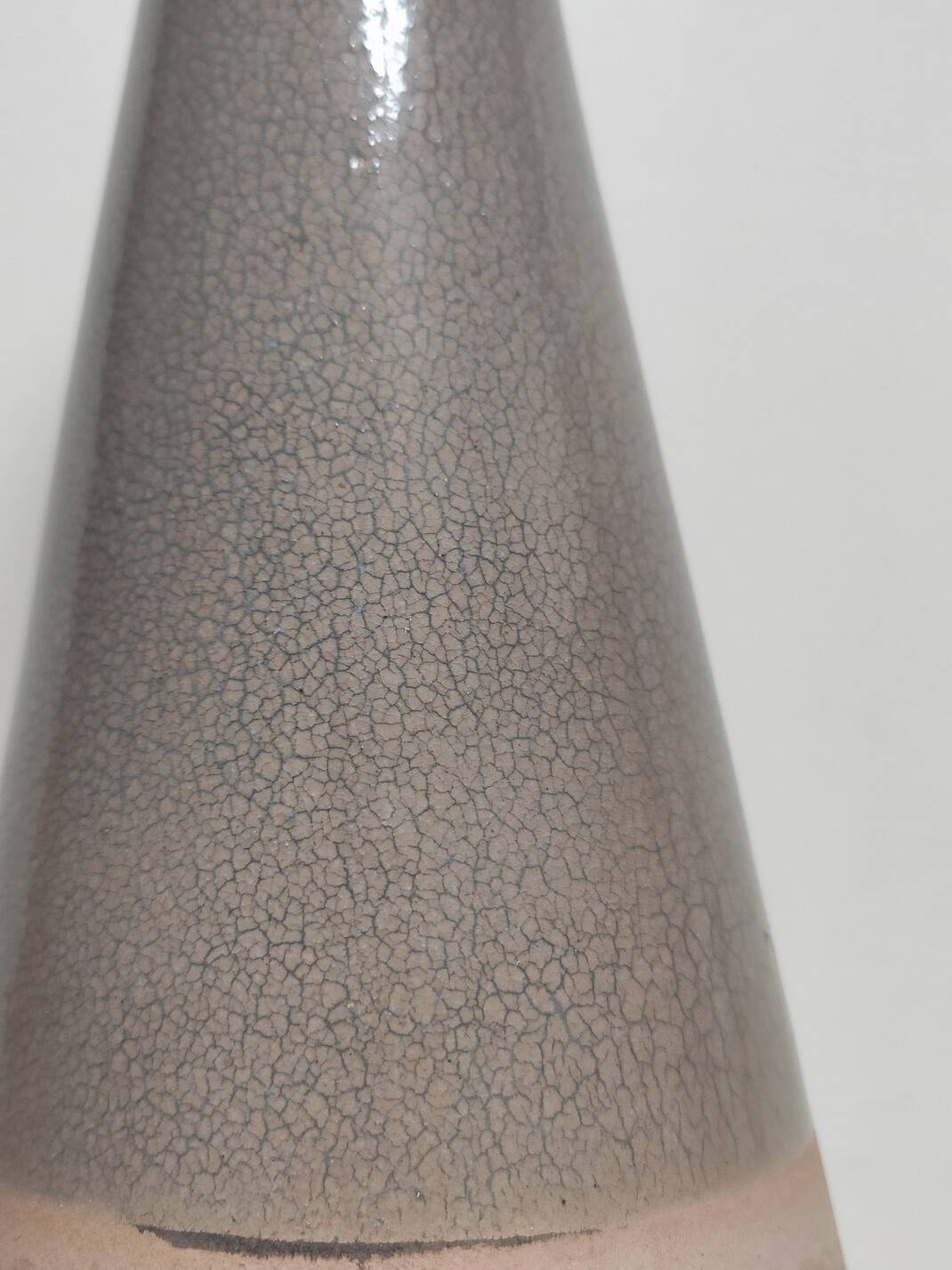 Vase céramique craquelé