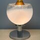 Table Lamp Mazzega, Toni Zuccheri opal glass