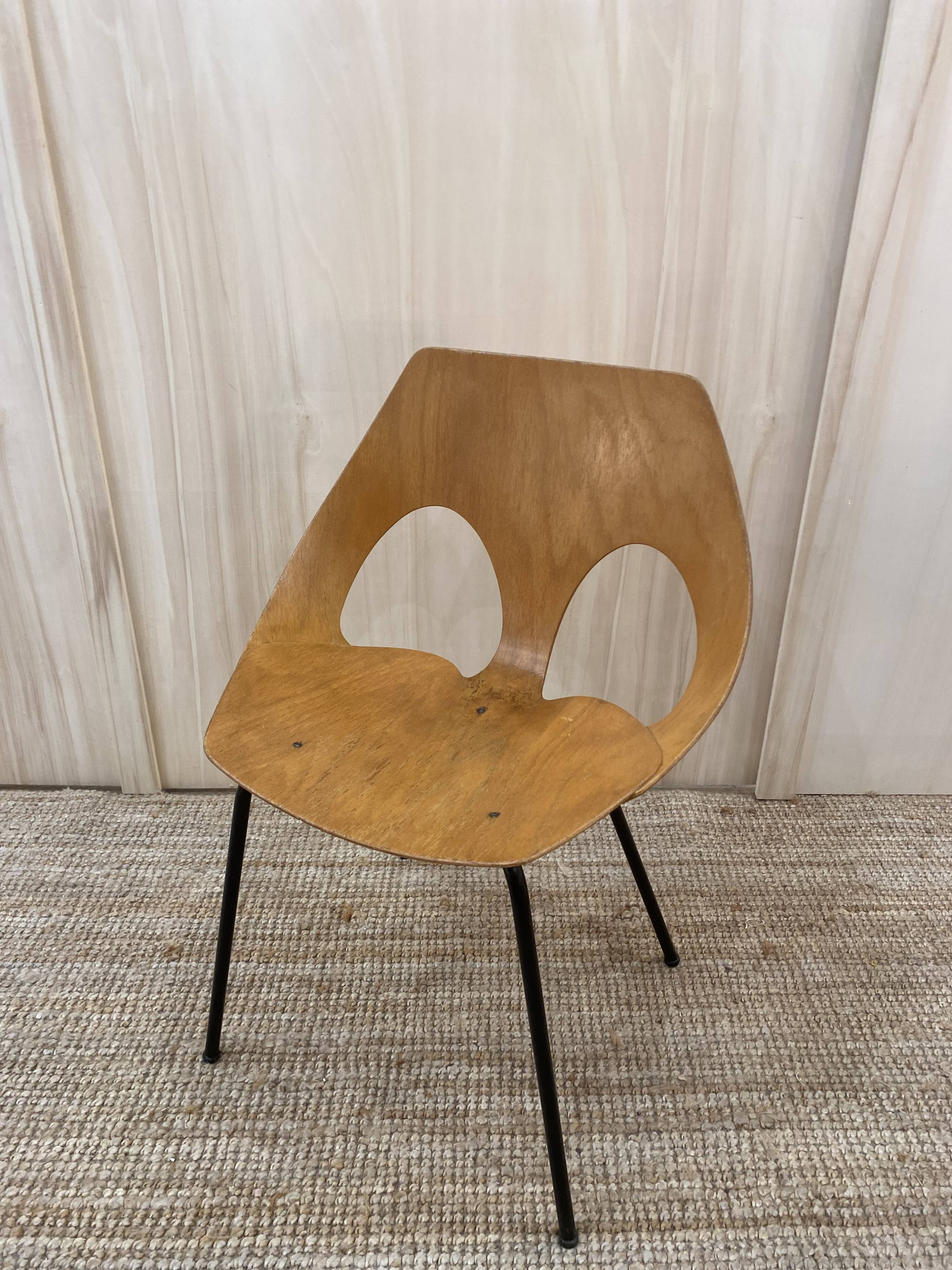 Chaise Carl Jacobs édition Airborne années 1950