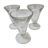 3 verres bistrot début XXéme