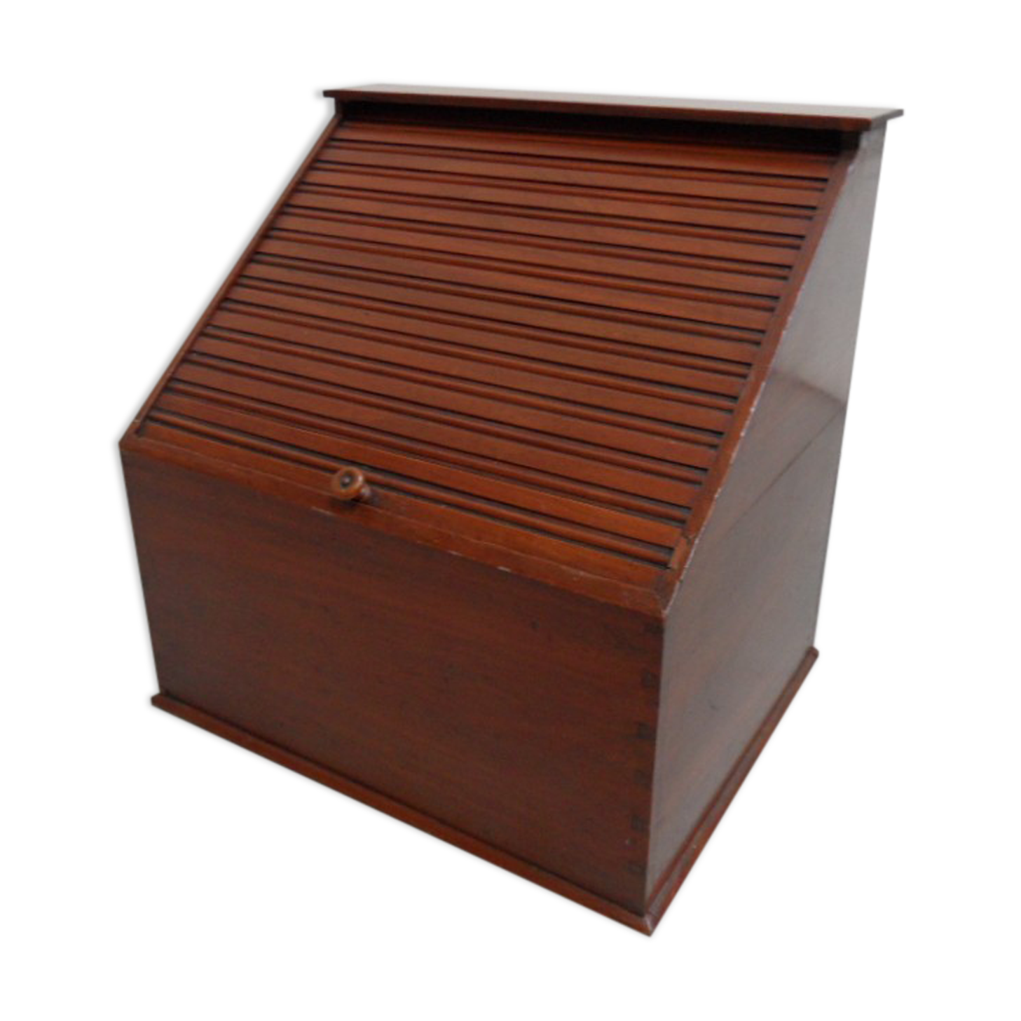 Antique mahogany filing cabinet