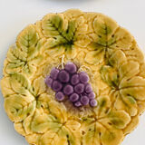 Barbotines: Ceramic dessert service from Sarreguemines.