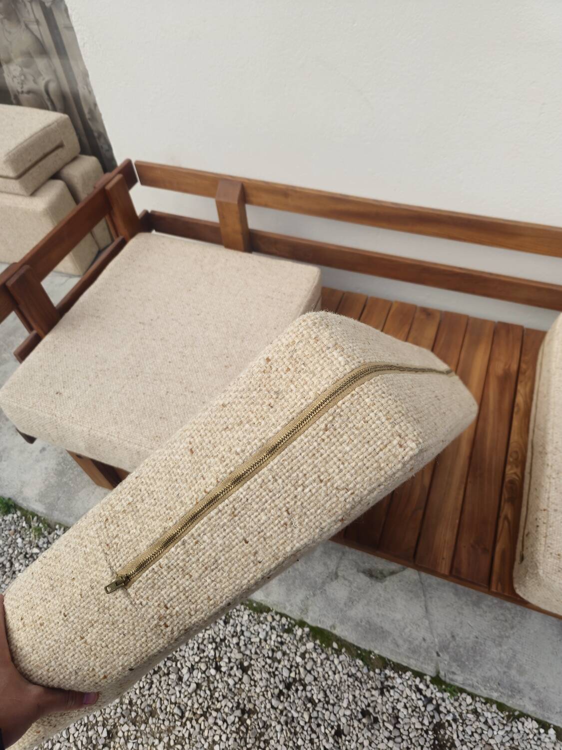 Canapé lit sofa vintage 3 places