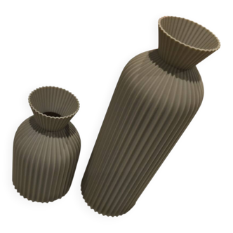 Striped design decorative vases – NEW