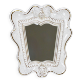 Art Deco Wall Mirror Theatre in Terracotta by Gmundner Keramik, Austria, 1930s