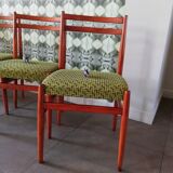 Set of 4 Czech Art Deco Chairs Ton, 1971, Up Zavody, Thonet