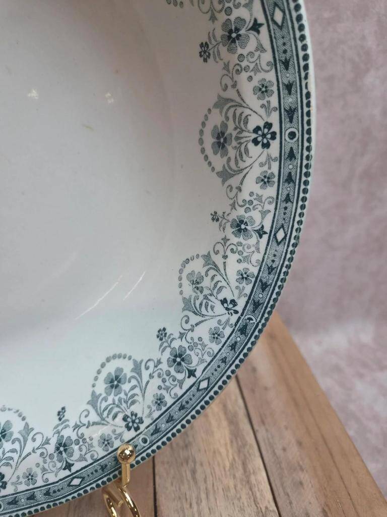 Round deep plate Moulin des Loups – Marceau model