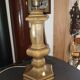 Brass lamp foot