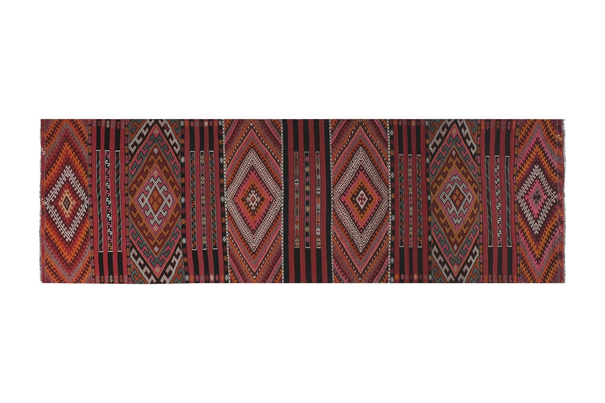 Tapis de couloir turc vintage
