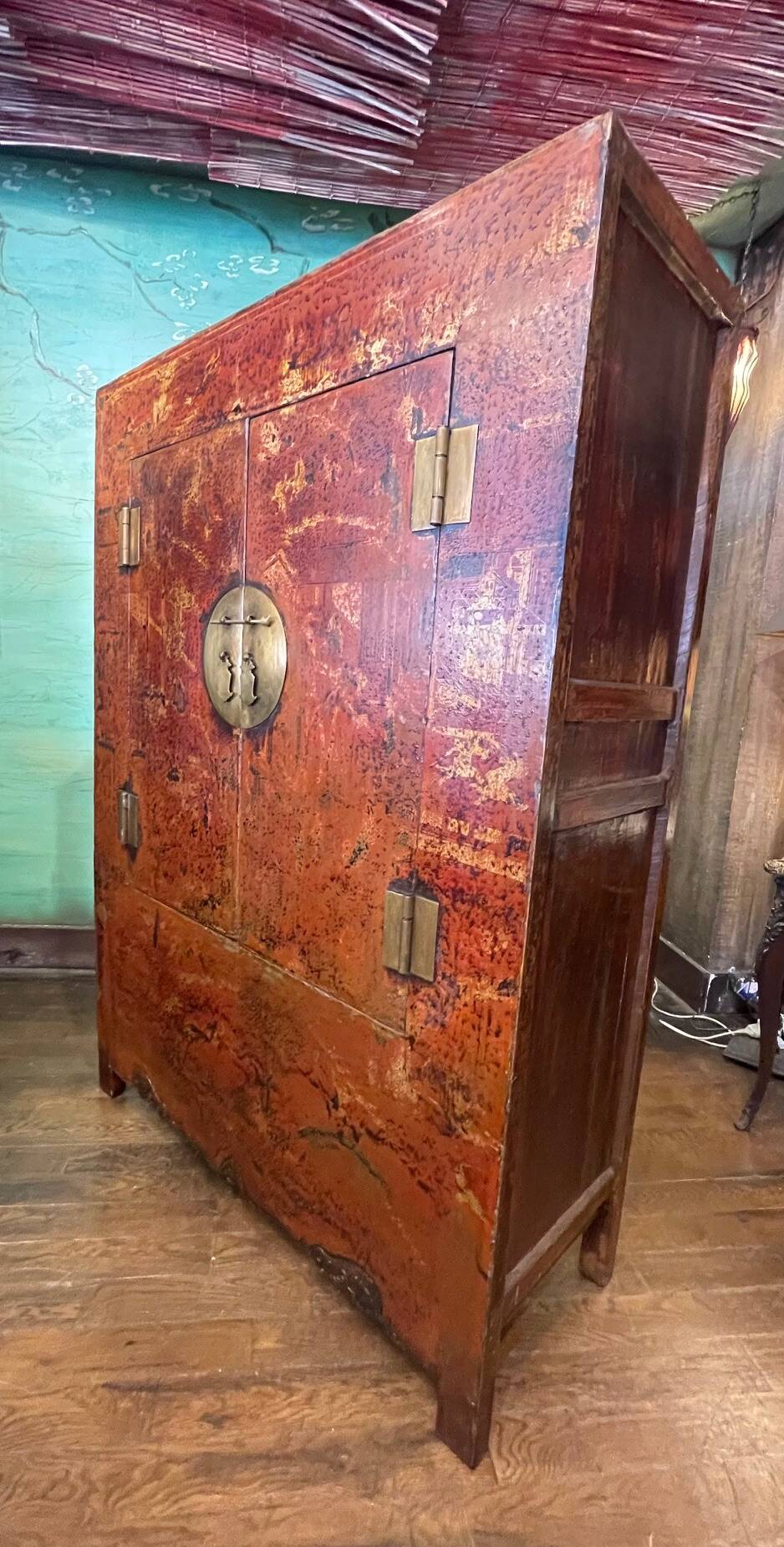 Antique Chinese wardrobe