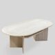 Vintage Italian Travertine Coffee Table, 1970s.