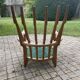 "Grand Repos" armchair in solid oak by Guillerme and Chambron (1960s)