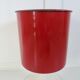 Umbrella stand, tulip base, enamelled sheet metal and brass, 1950