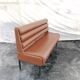 Faux leather bench seat, circa 1970