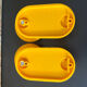 Coat rack yellow hook year 70/80 Italy
