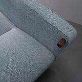 Canapé/lit pliant Art déco nouvellement rembourré par Halabala, années 1930