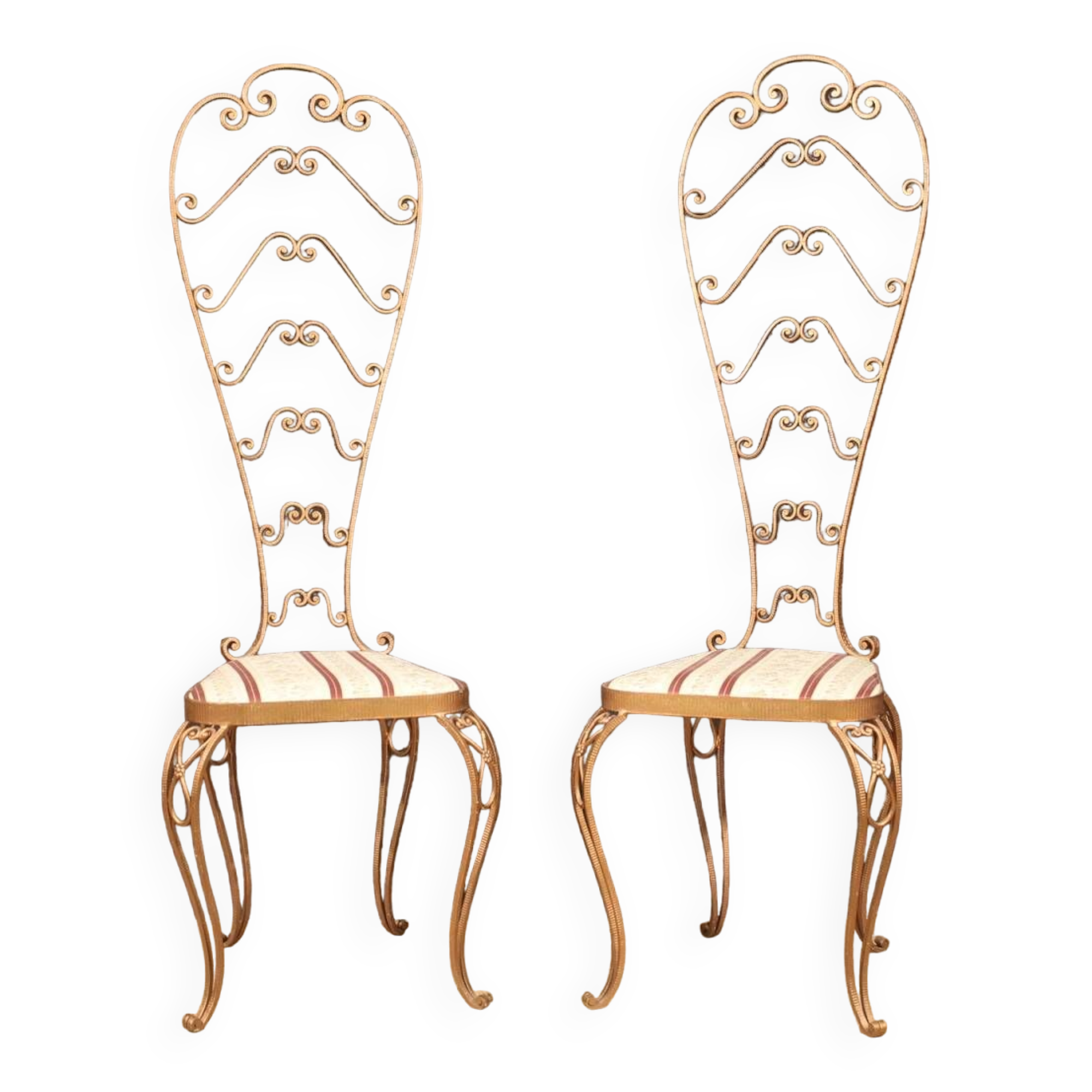 Pair of Italian chairs from the 60s Pier Luigi Colli