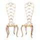 Pair of Italian chairs from the 60s Pier Luigi Colli