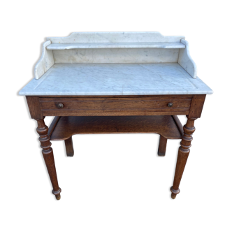 Dressing table Toilet table with white marble