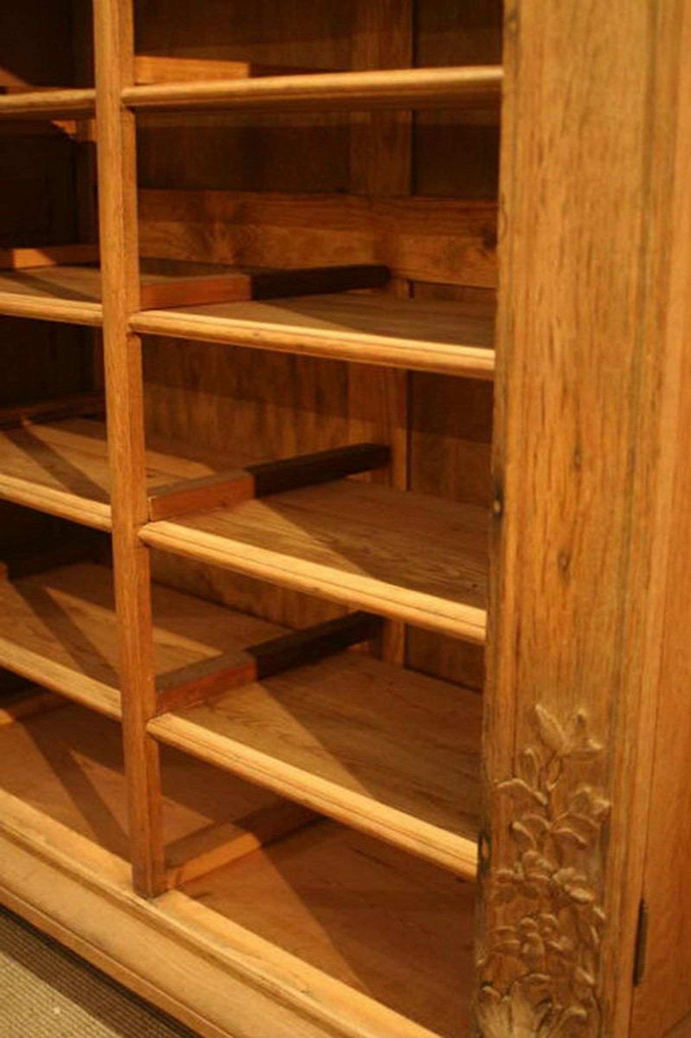 Decorative furniture in carved wood
