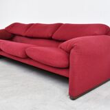 Maralunga 3 seater sofa by Vico Magistretti for Cassina