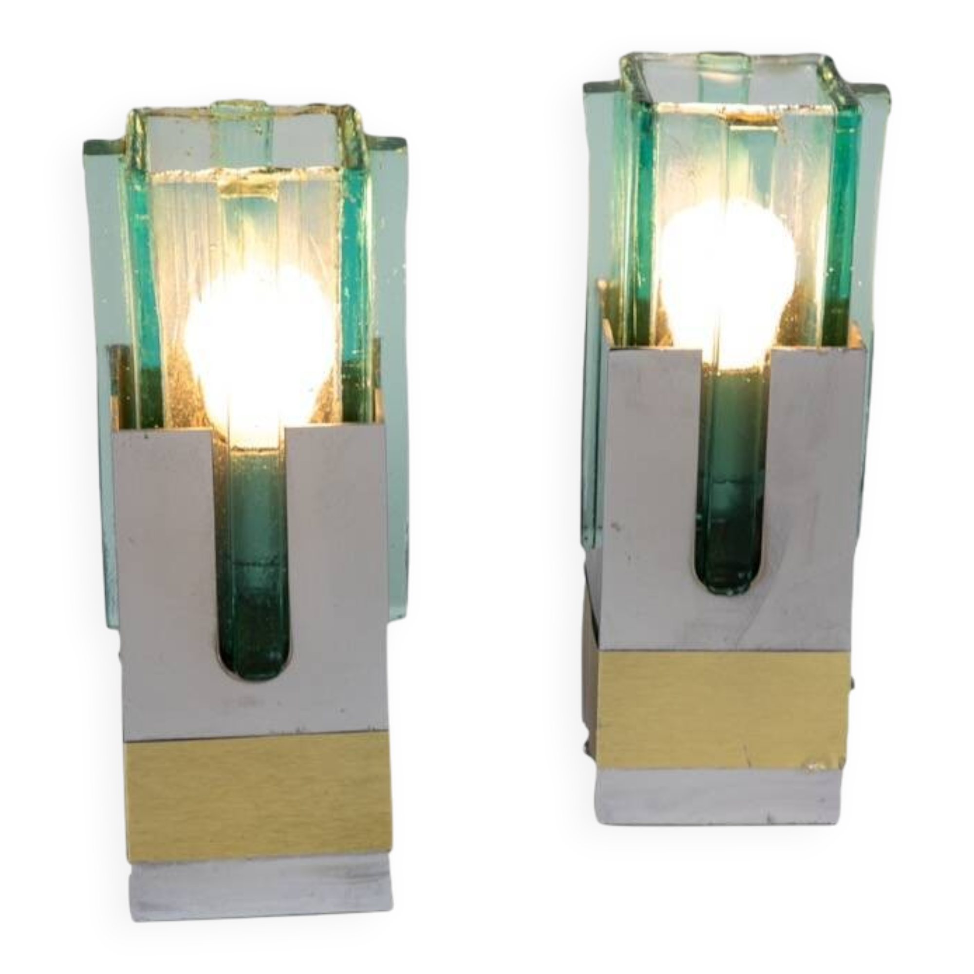 Table lamps by Gaetano Sciolari, Italy 1970s