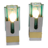 Table lamps by Gaetano Sciolari, Italy 1970s