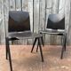 Vintage Galvanitas S22 chair by Wim Rietveld, dark brown