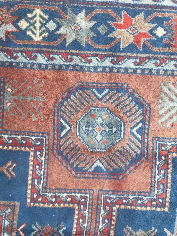 Carpet vintage sinkiang done hand 170 x 270 cm