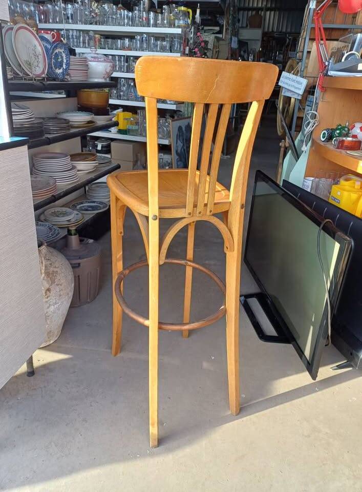 Chaise haute bar bistrot Stella vintage