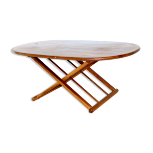 Table basse en merisier,