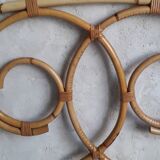 Rattan headboard